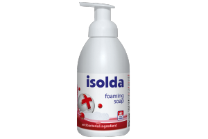 ISOLDA Pěnové mýdlo s antibakteriální přísadou