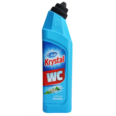 KRYSTAL WC kyselý na keramiku modrý