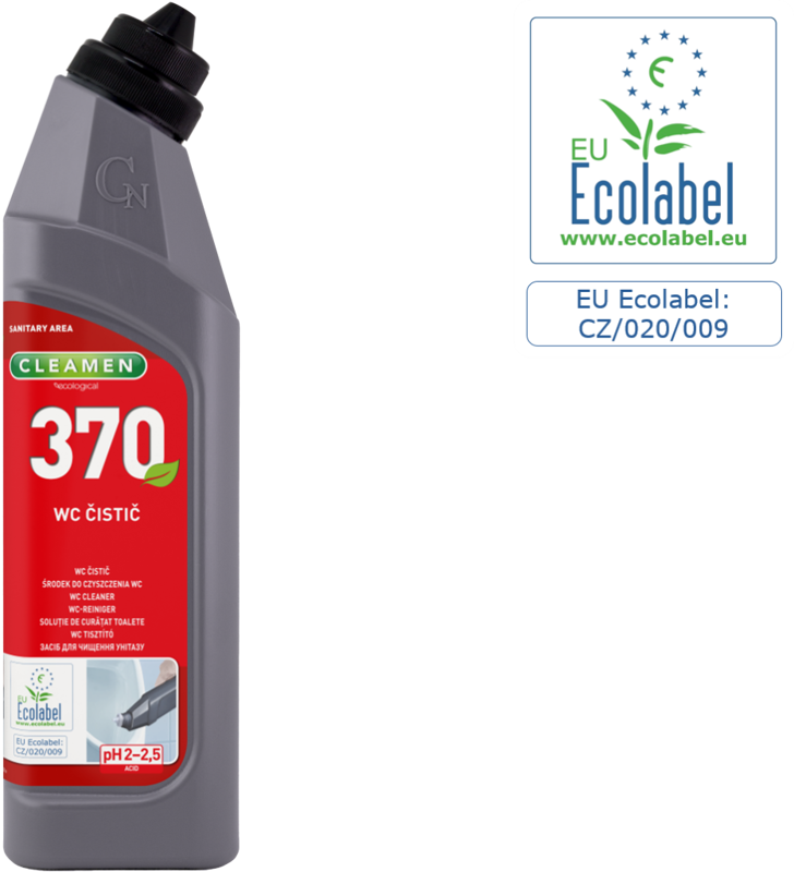 CLEAMEN 370 WC čistič ECO CLEAMEN 370 WC čistič ECO